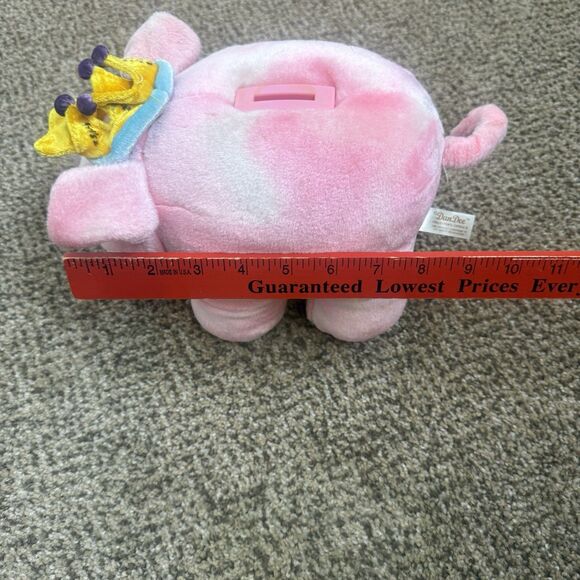 Dan Dee Piggy Bank Pink Princess Plush Stopper Collectors Choice - Picture 12 of 13